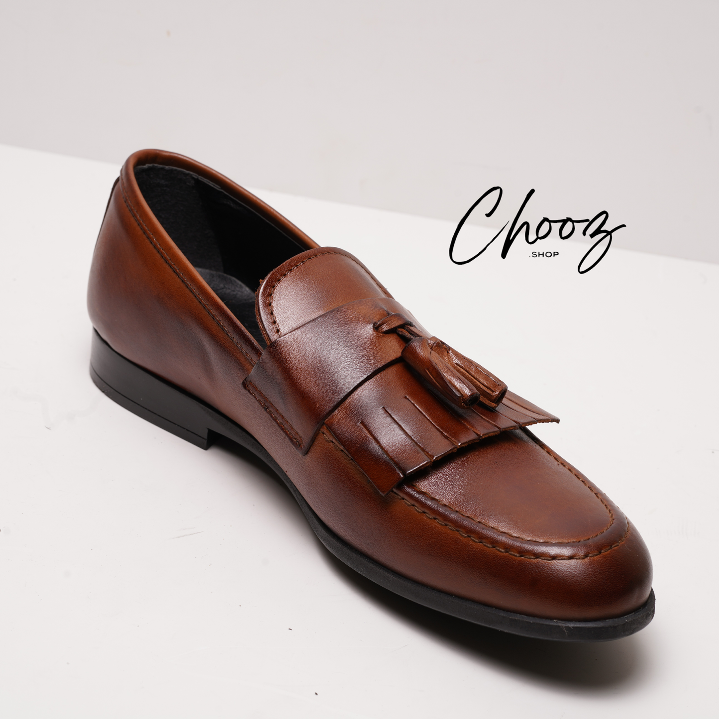 Monk con frangia Marrone Made in Italy