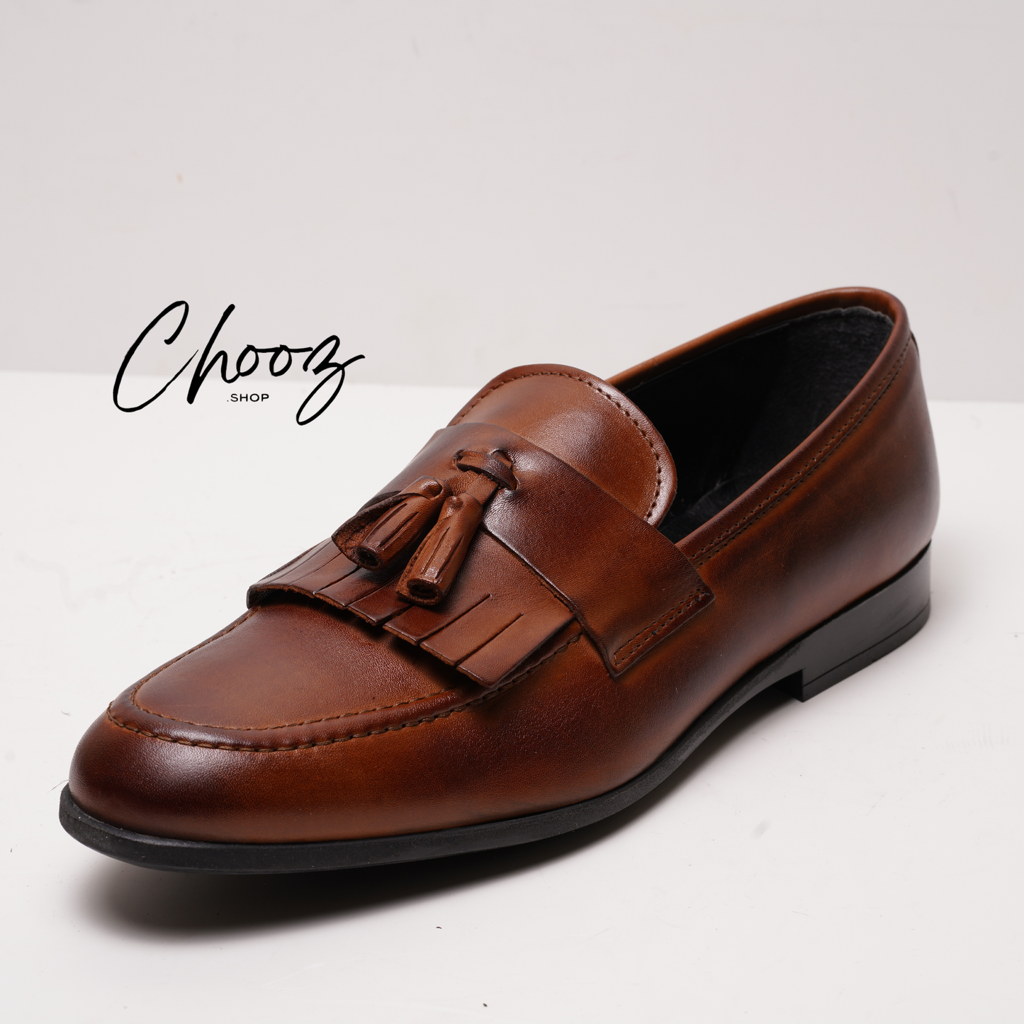 Monk con frangia Marrone Made in Italy