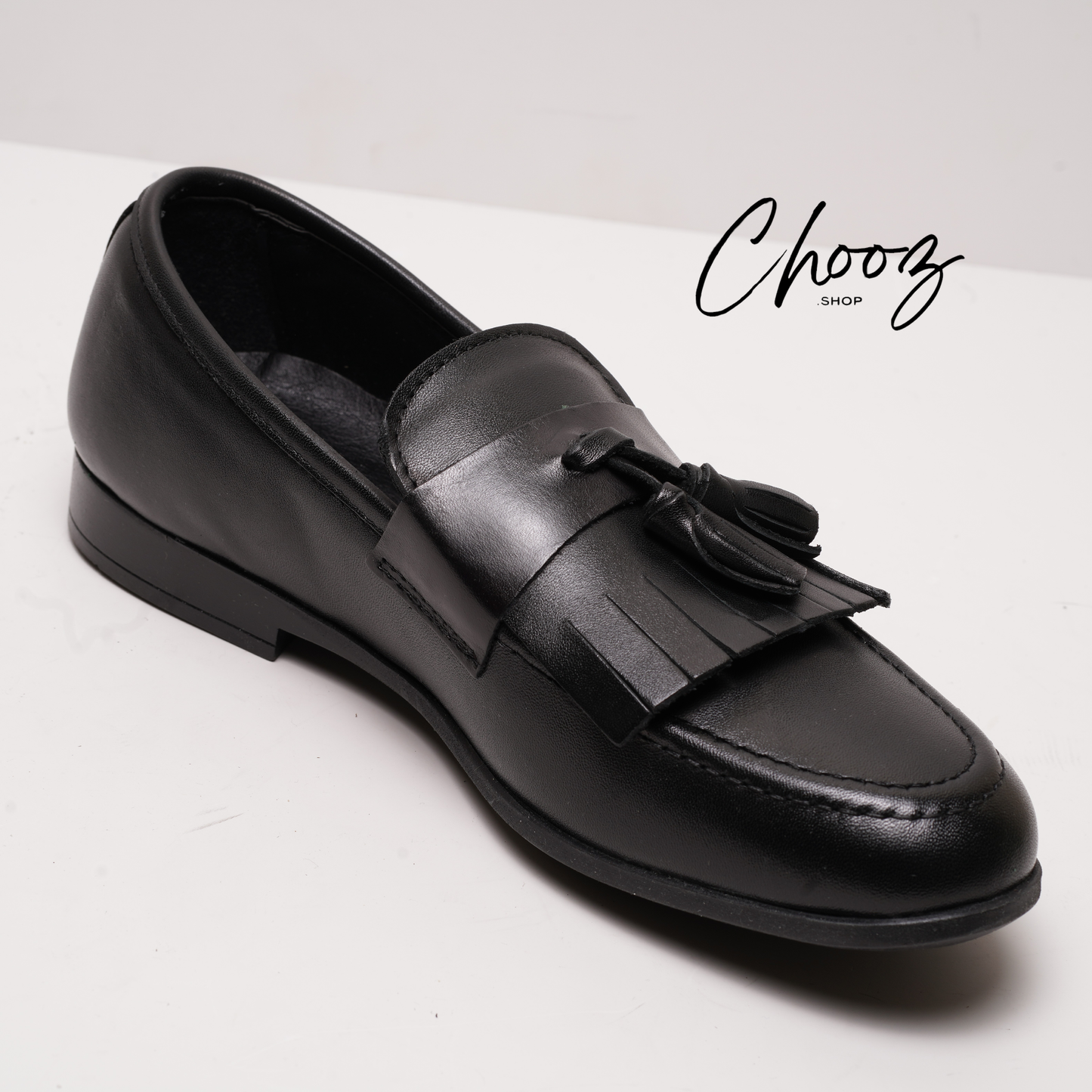 Monk con frangia Nero Made in Italy