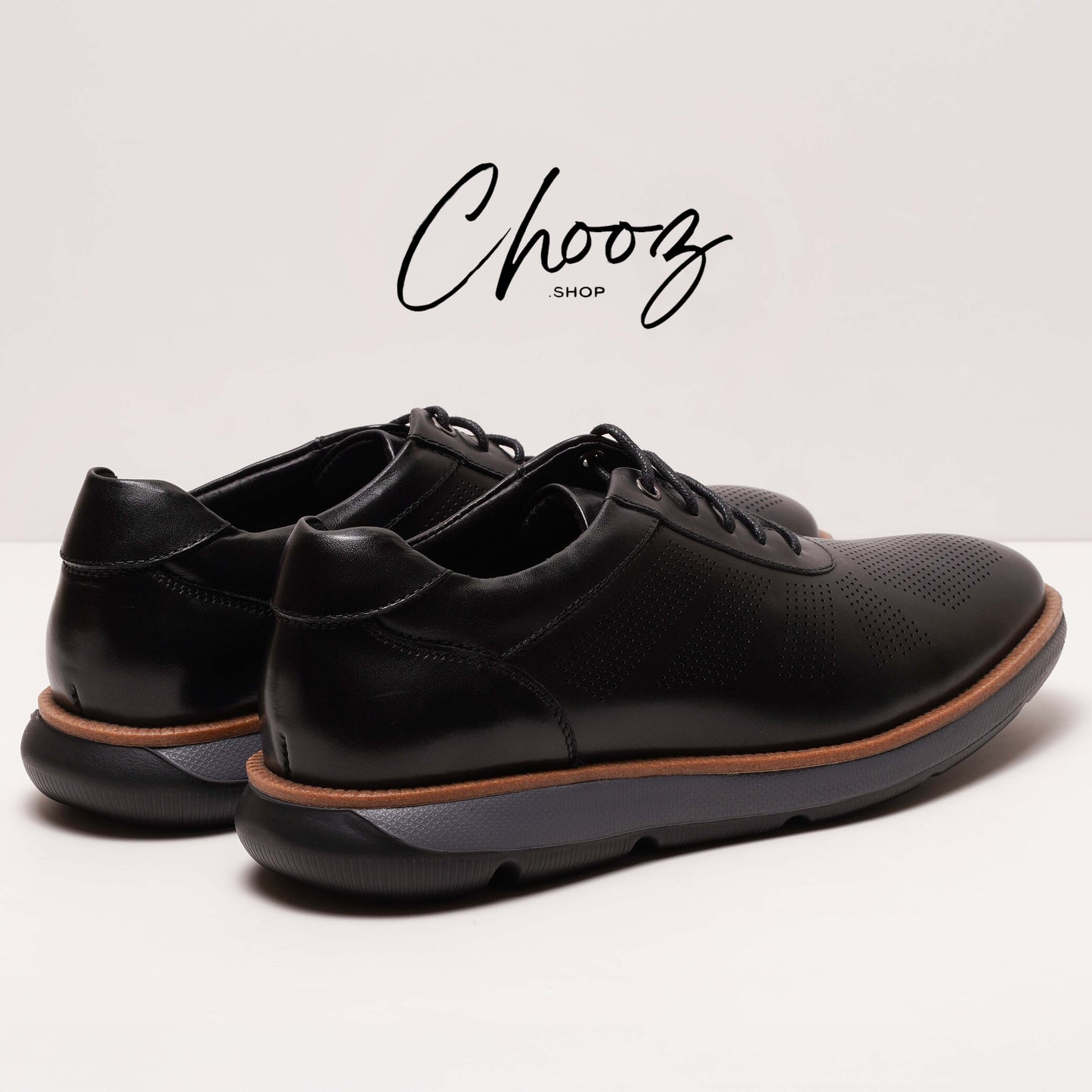 Fabio Lorenzi Réf: Y280-003 Noir Chaussure Cuir Semelle polyuréthane