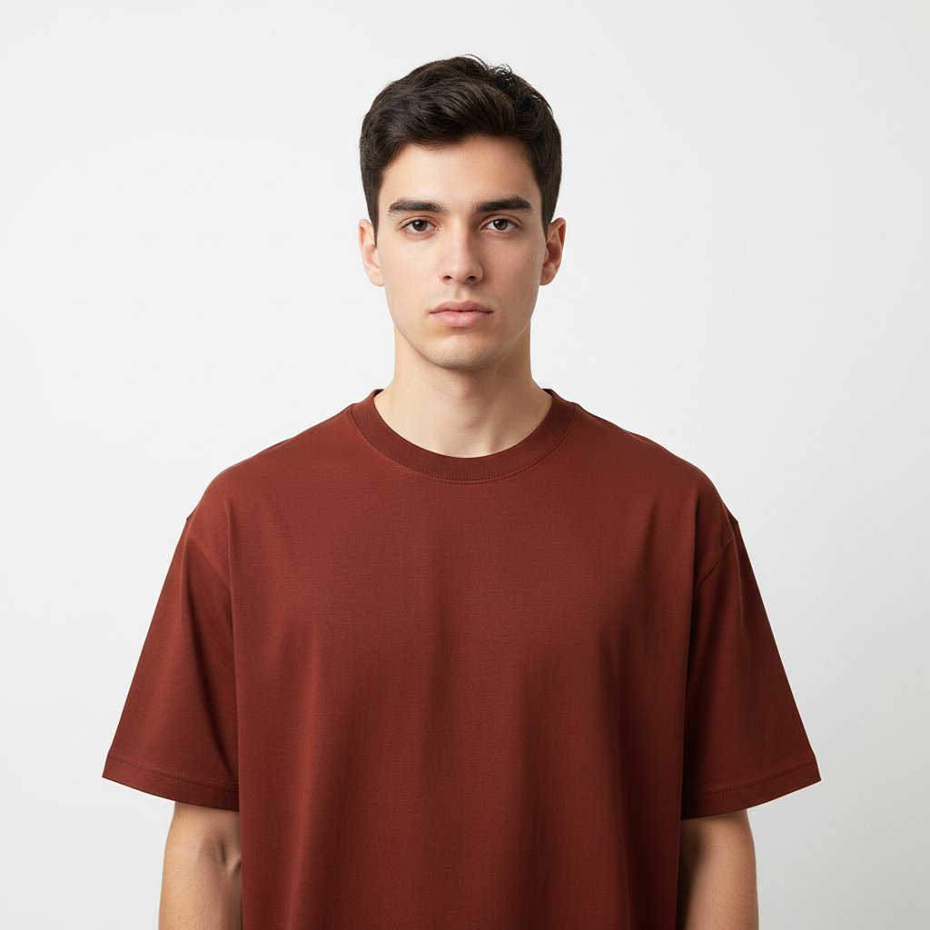 Frilivin tshirt bordeaux buste