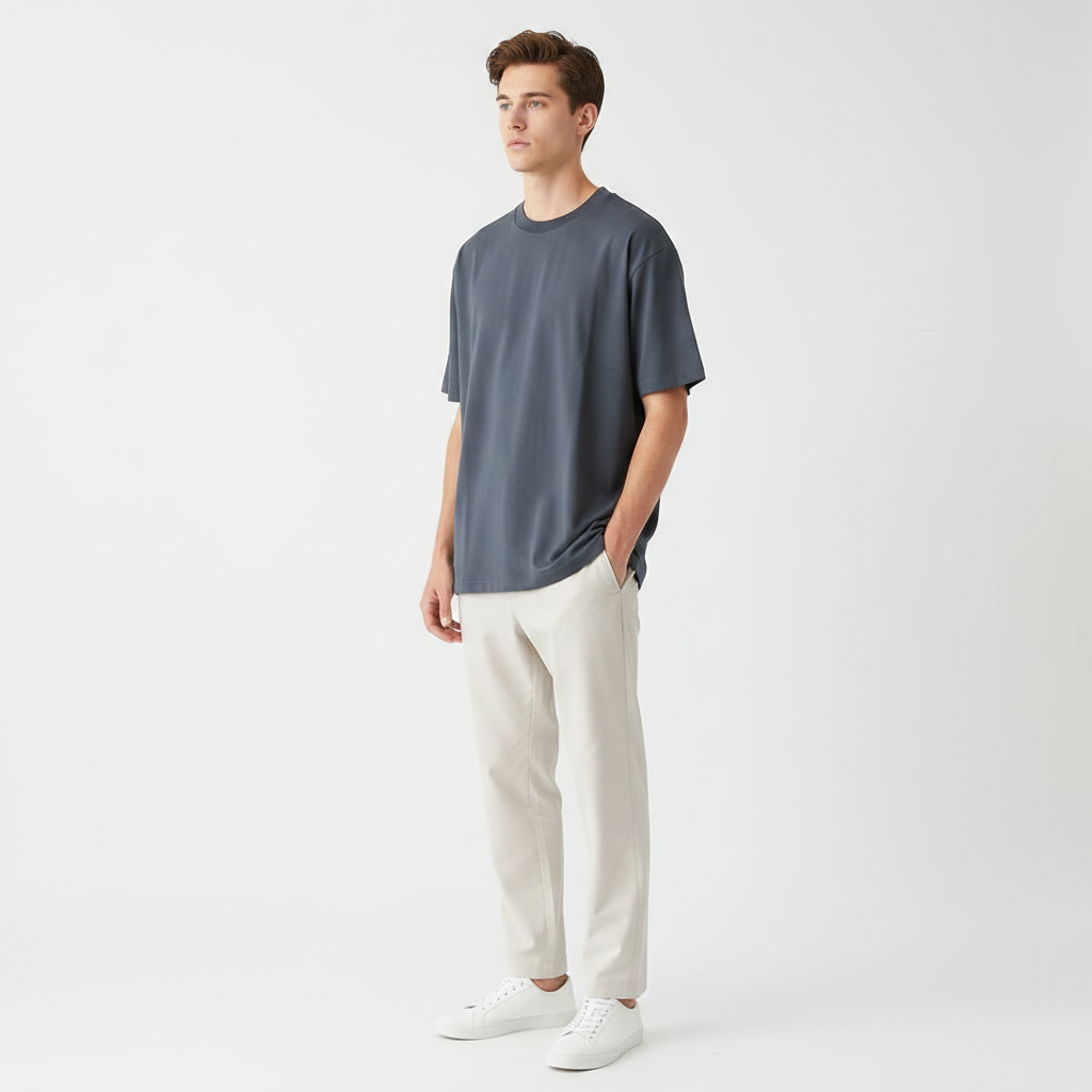 Frilivin tshirt gris 3/4