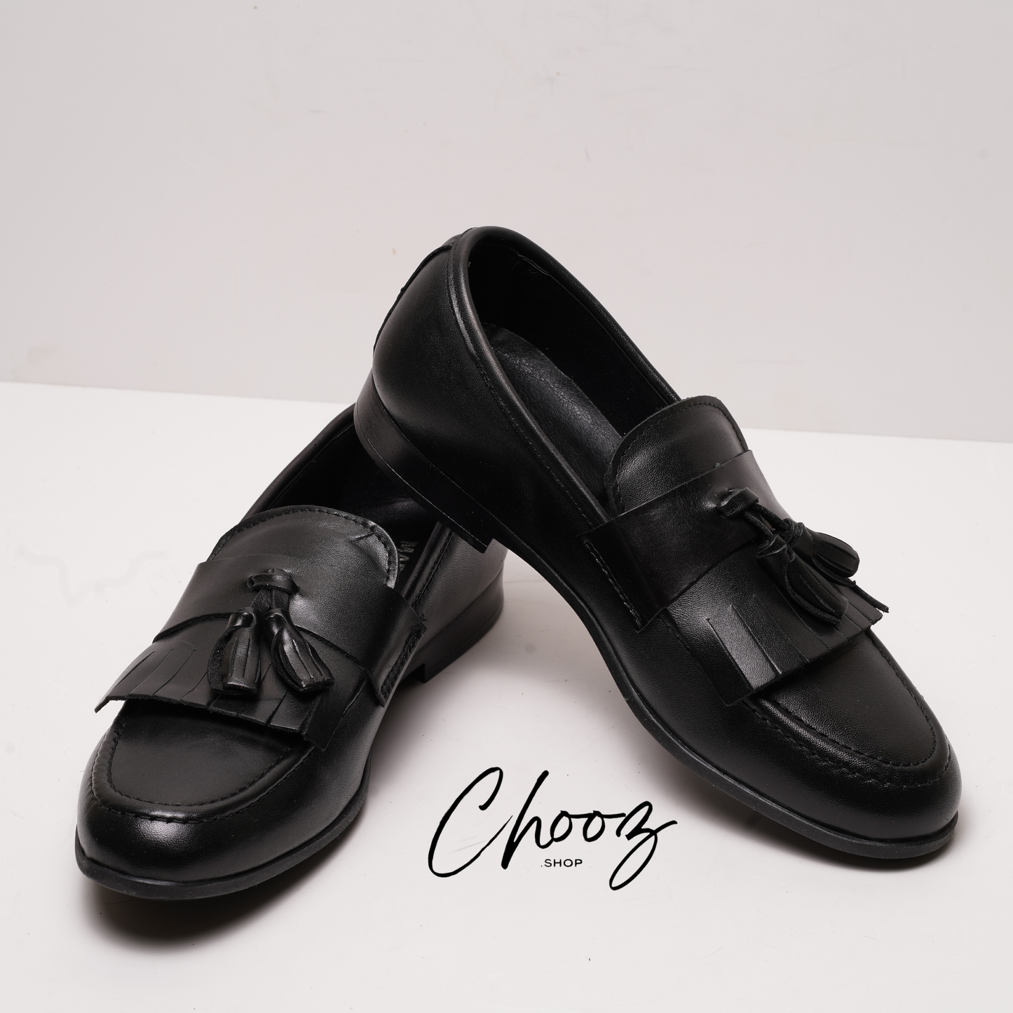 Monk con frangia Nero Made in Italy