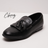 Monk con frangia Nero Made in Italy
