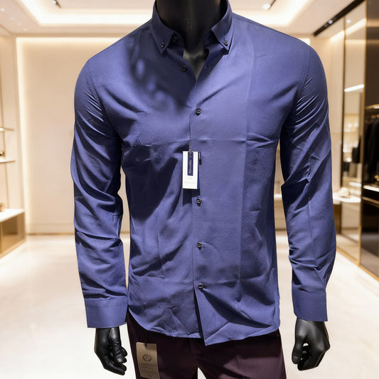 Chemise PIQUADRO Milano Navy