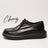 Leather V.F Shoes Noir Made in Italy