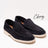 Old Money Mocassin 091 Camoscio Bleu Forato made in Italy
