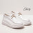 Leather V.F Shoes Blanc M Made in Italy
