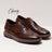 Fabio Lorenzi Réf: Y280-001 Coffee Chaussure Cuir Semelle polyuréthane