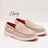 Fabio Lorenzi Réf:T7111 Apricot Loafer Semelle polyuréthane, vrai daim