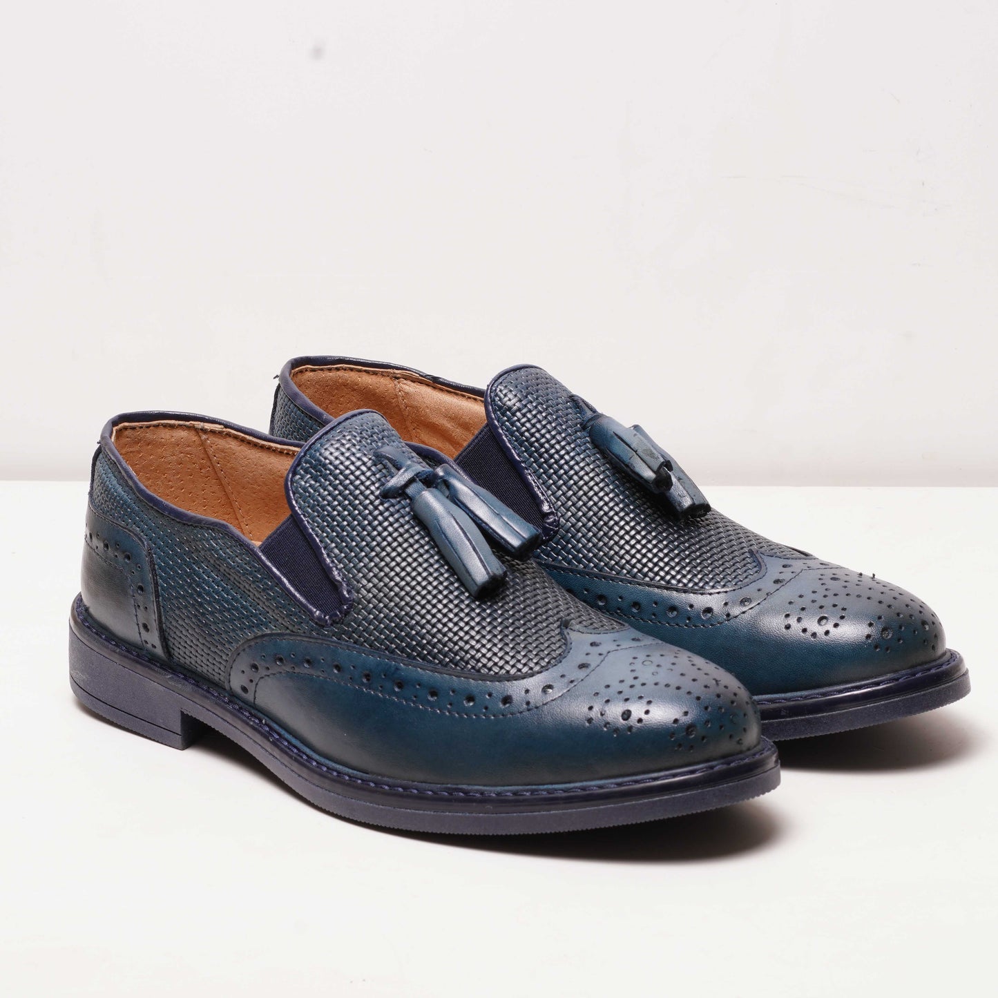 Frank Paul Shoes Blue Made in Italy Blue