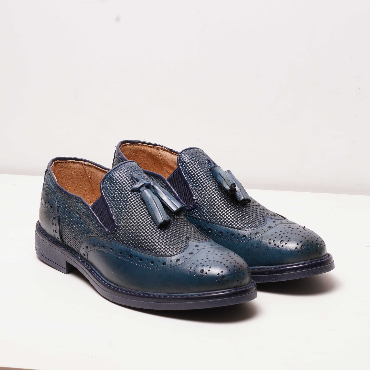 Frank Paul Shoes Blue Made in Italy Blue