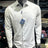 Chemise BARRICHELLO 100% Coton Grise