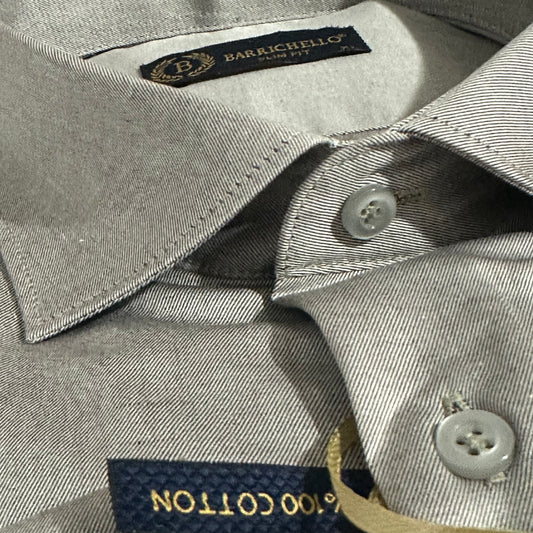 Chemise BARRICHELLO 100% Coton GrisE