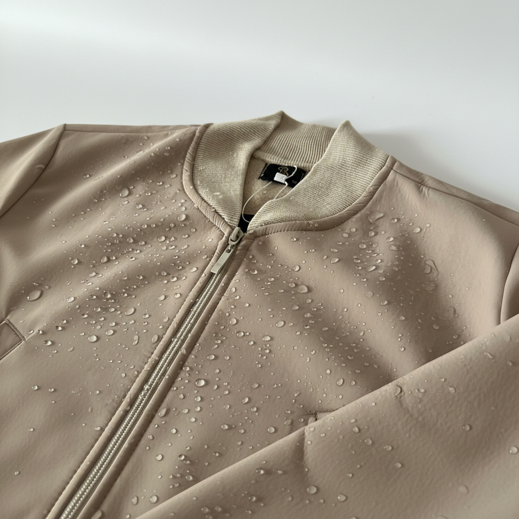 Bomber beige imperméable