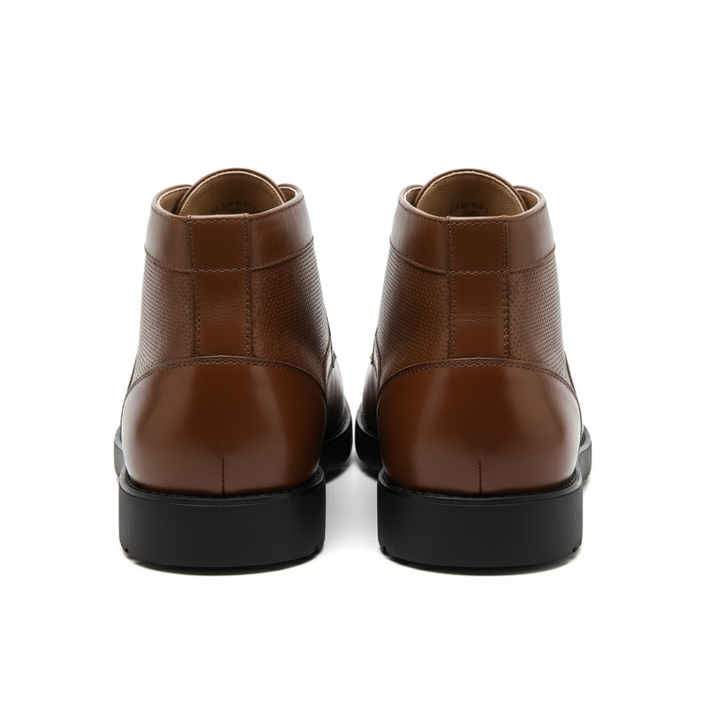 Boots marron arrière