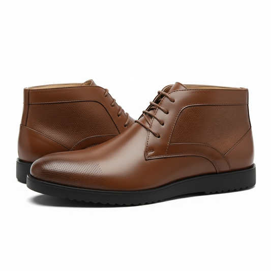 Boots marron profil