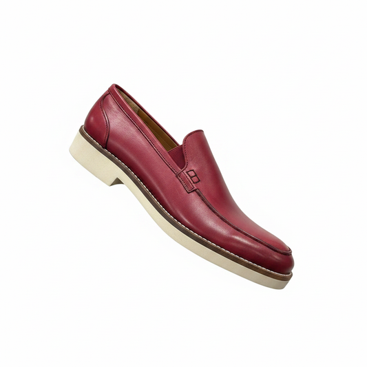 Burgundy Slip-on Sole