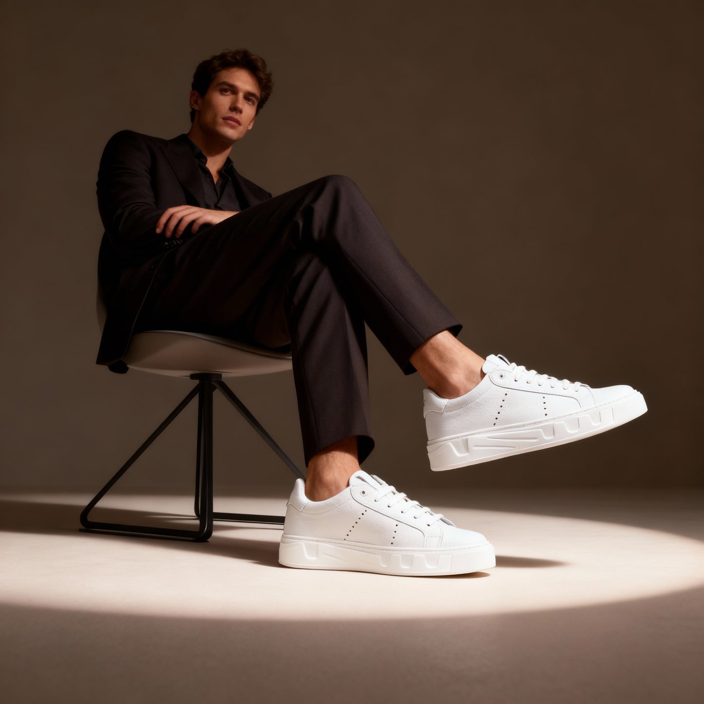 M.V Brand ART.PASOL23 Bottolato Bianco Made in Italy