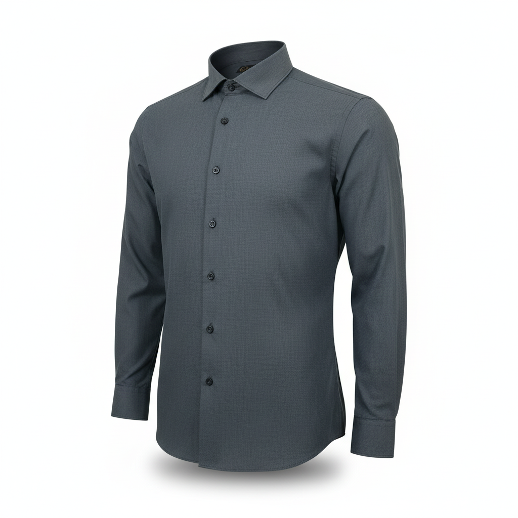 Chemise Barrichello angle trois-quarts col classique