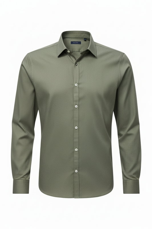 Chemise kaki corrigée