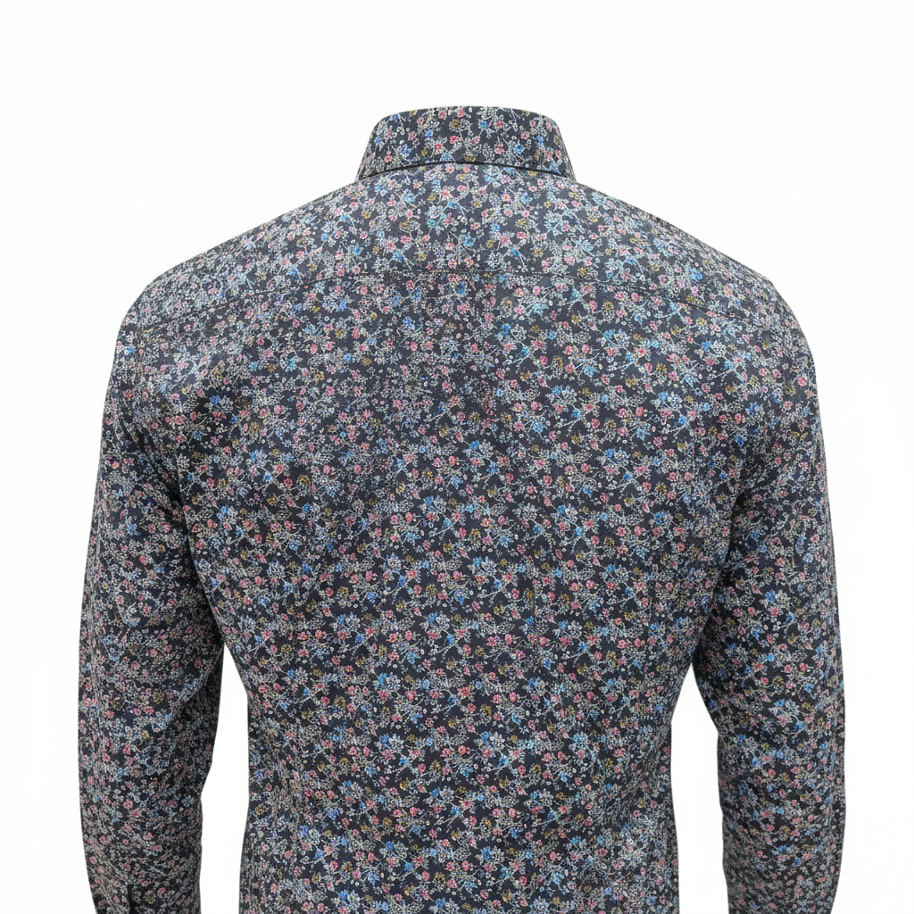 Chemise liberty vue de dos