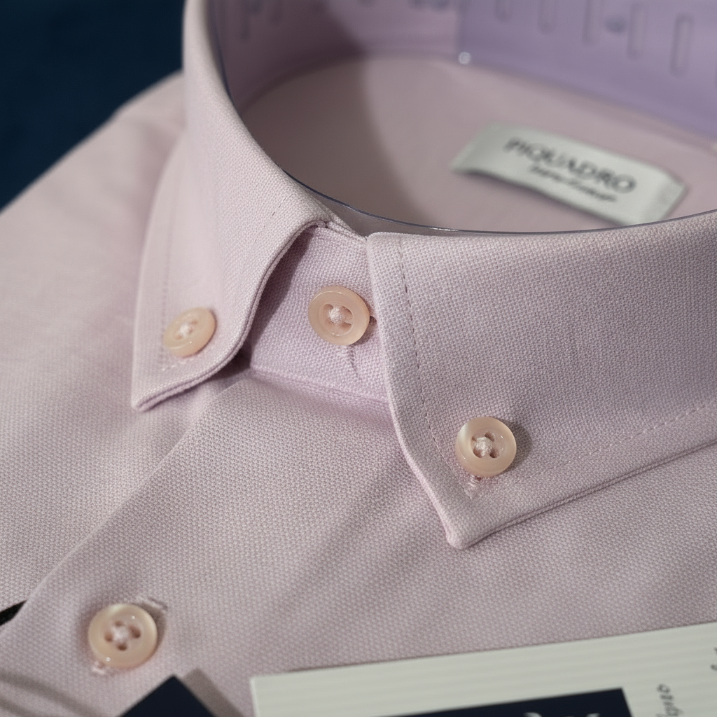 Détail col avec boutons