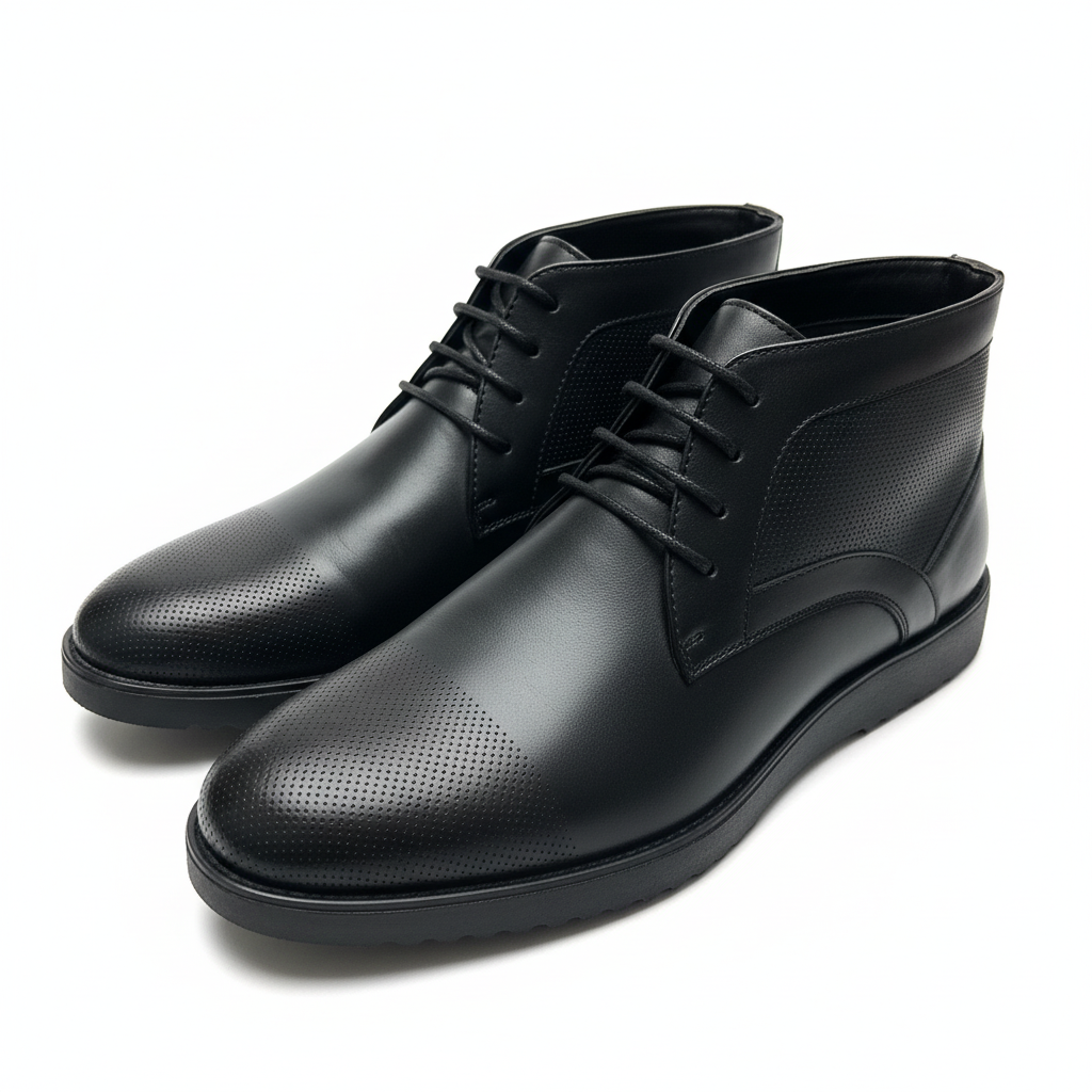 Détail cuir perforé