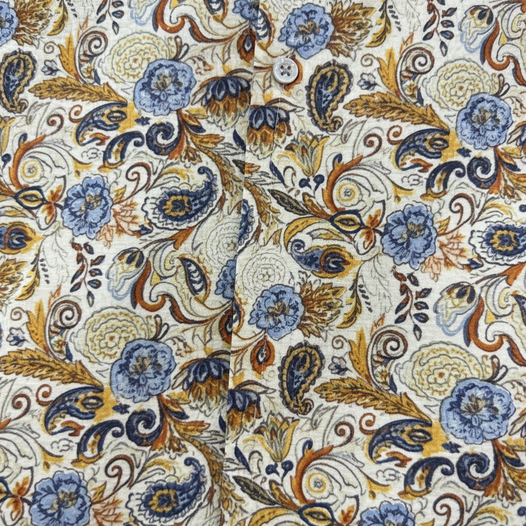 Détail motif paisley