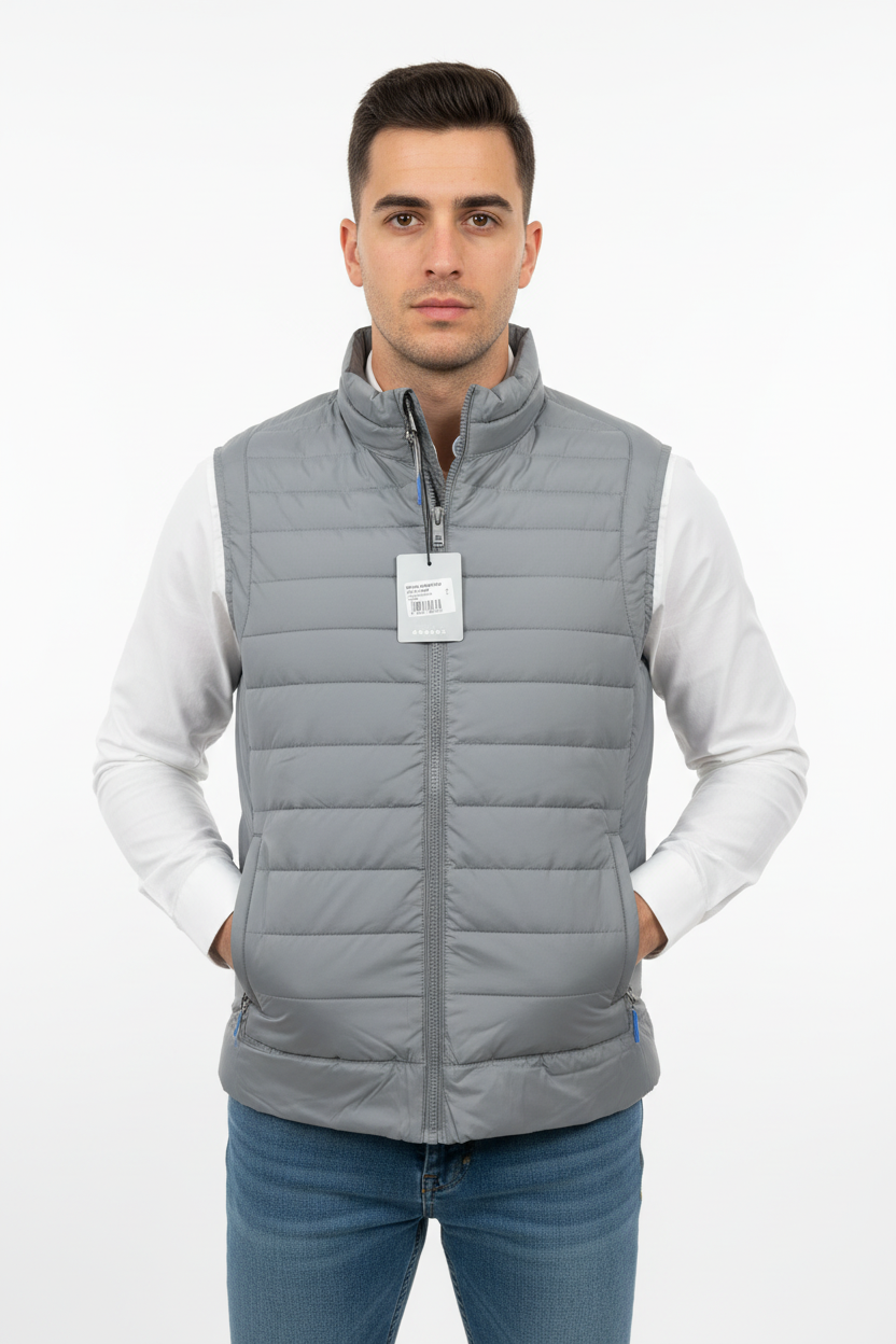 Doudoune grise - Portée