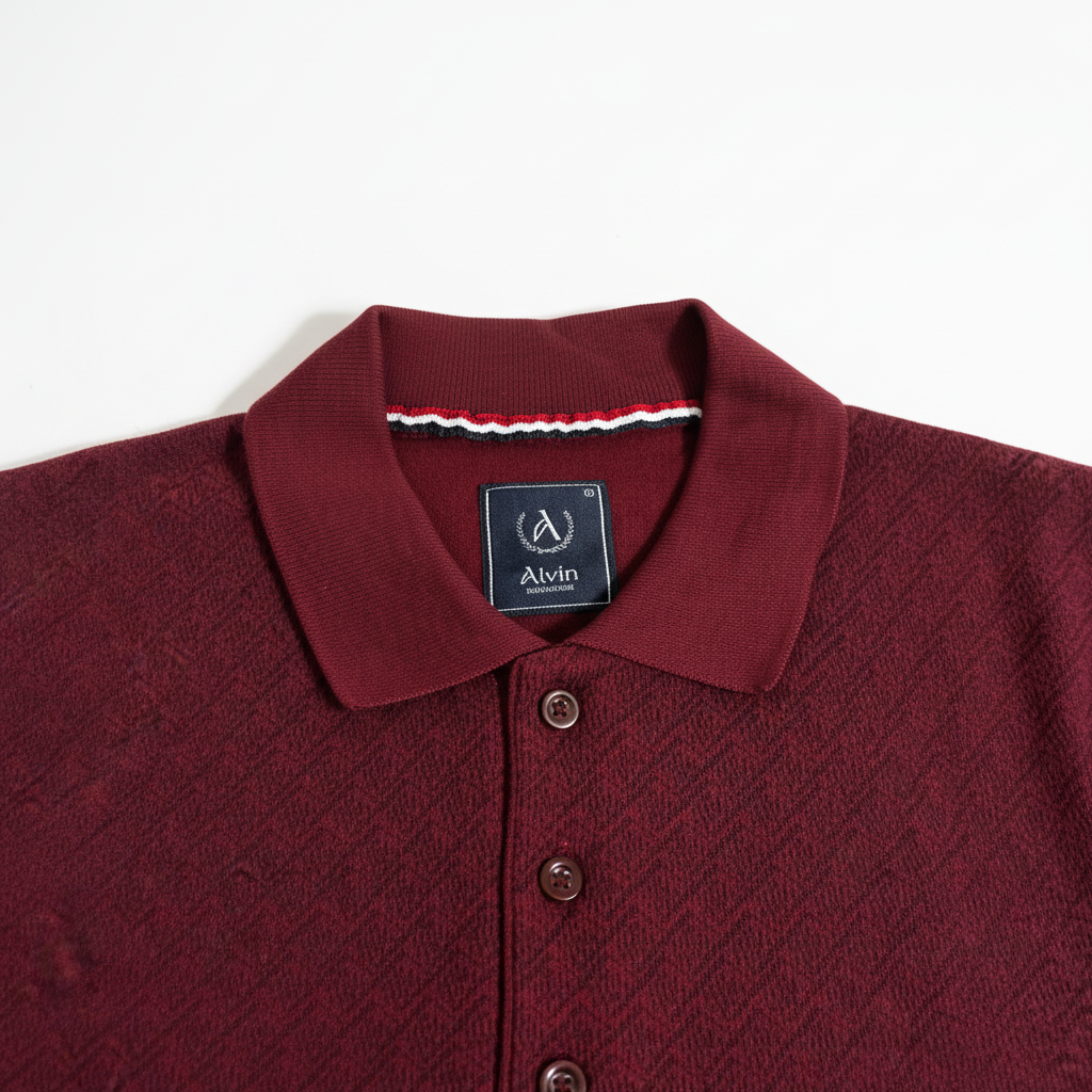 Photo détail col et boutons