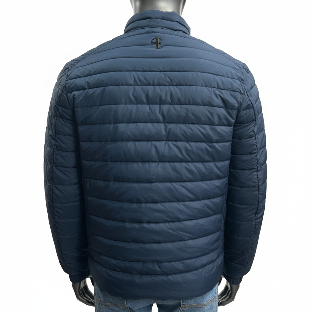 Photo e-commerce carrée - Doudoune bleu marine vue arrière
