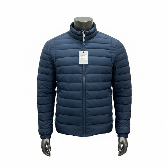 Photo e-commerce carrée - Doudoune bleu marine vue de face