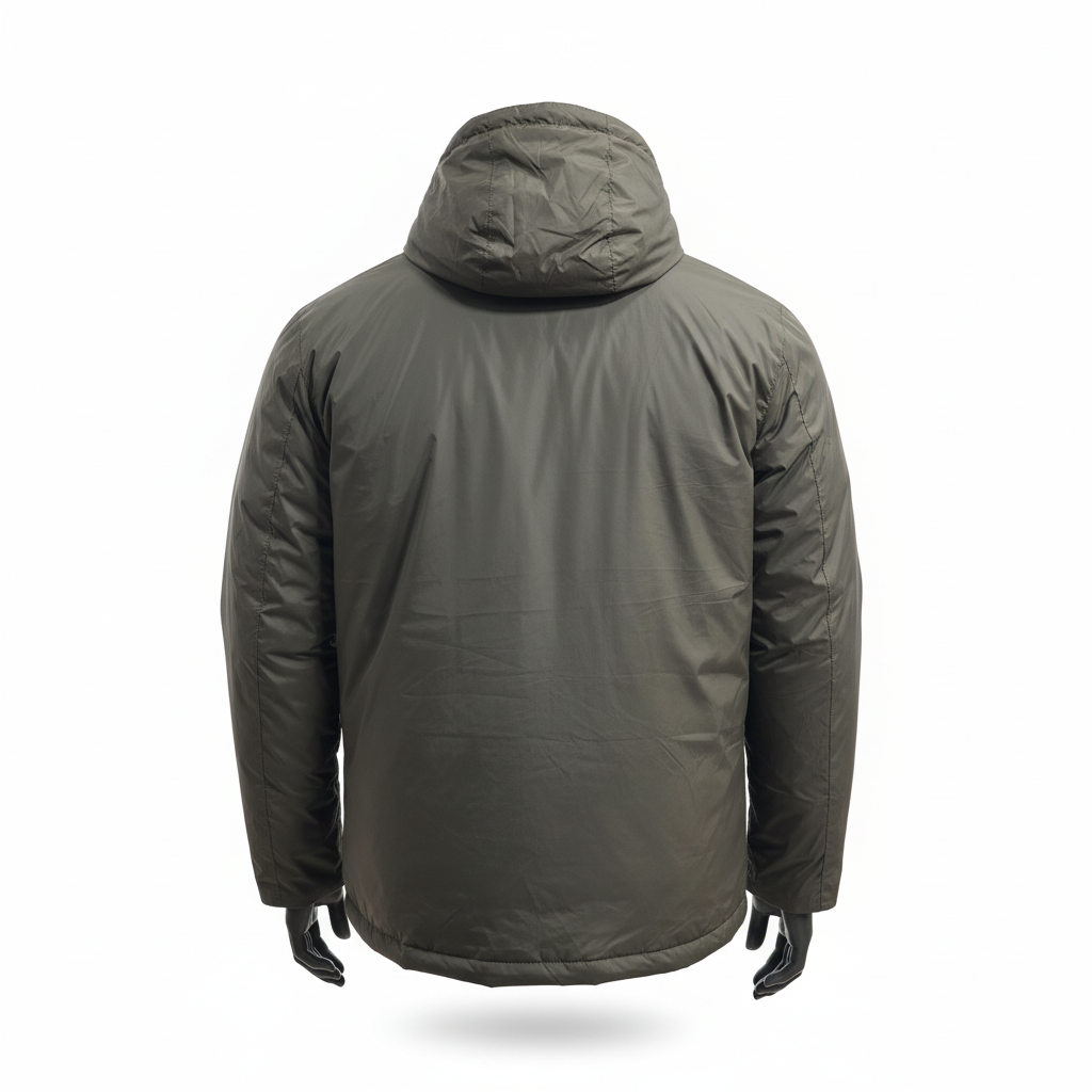 Photo e-commerce carrée - Veste kaki vue arrière