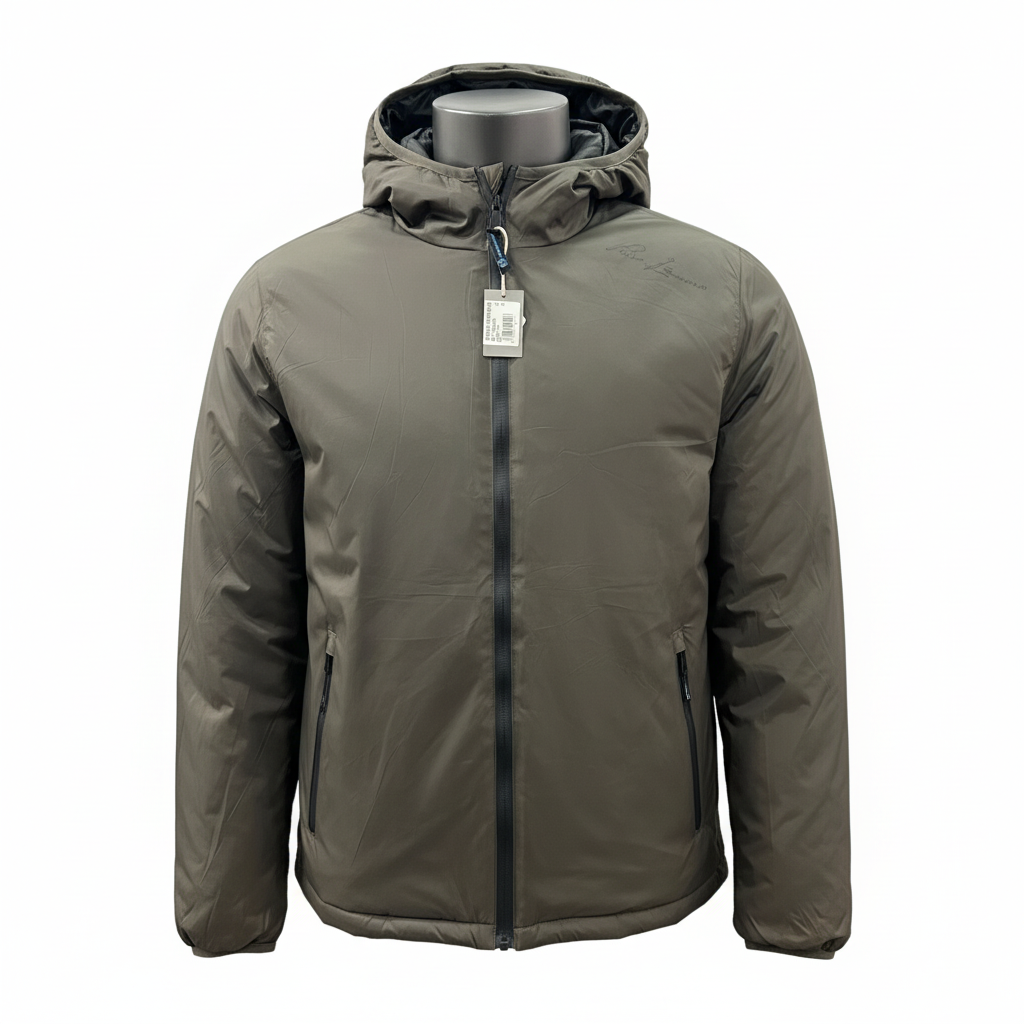 Photo e-commerce carrée - Veste kaki vue de face