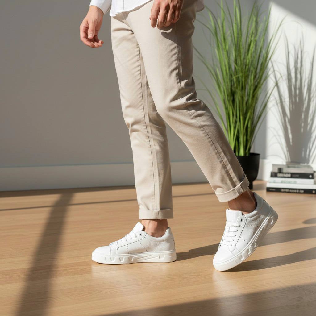 M.V Brand ART.PASOL23 Bottolato Bianco Made in Italy