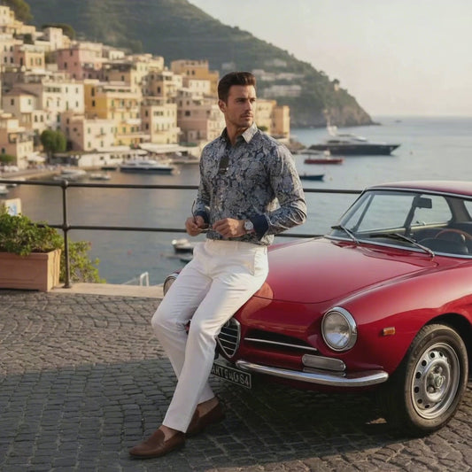 Yves Enzo Paris 97%Cotton 3%Elasthane Ref : 207-1