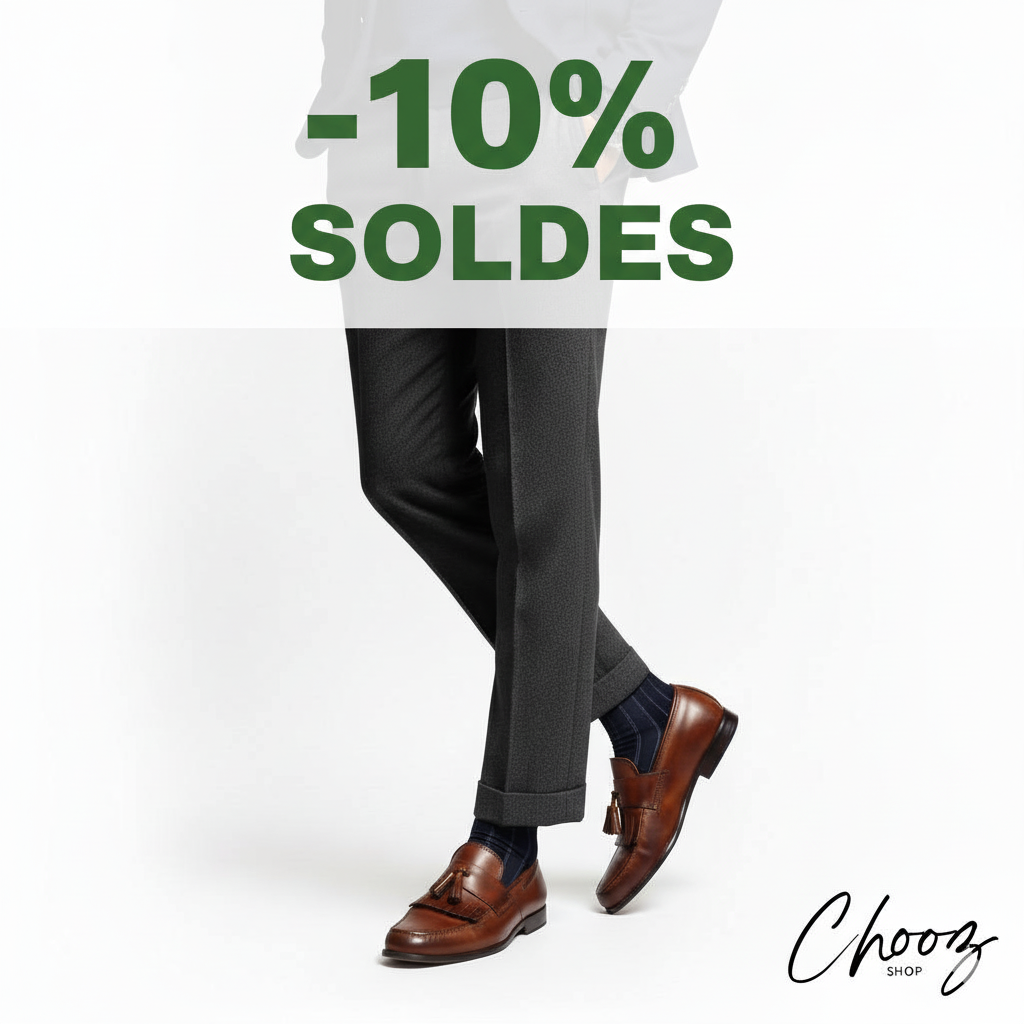 Pub Soldes -10% - Mocassins marron