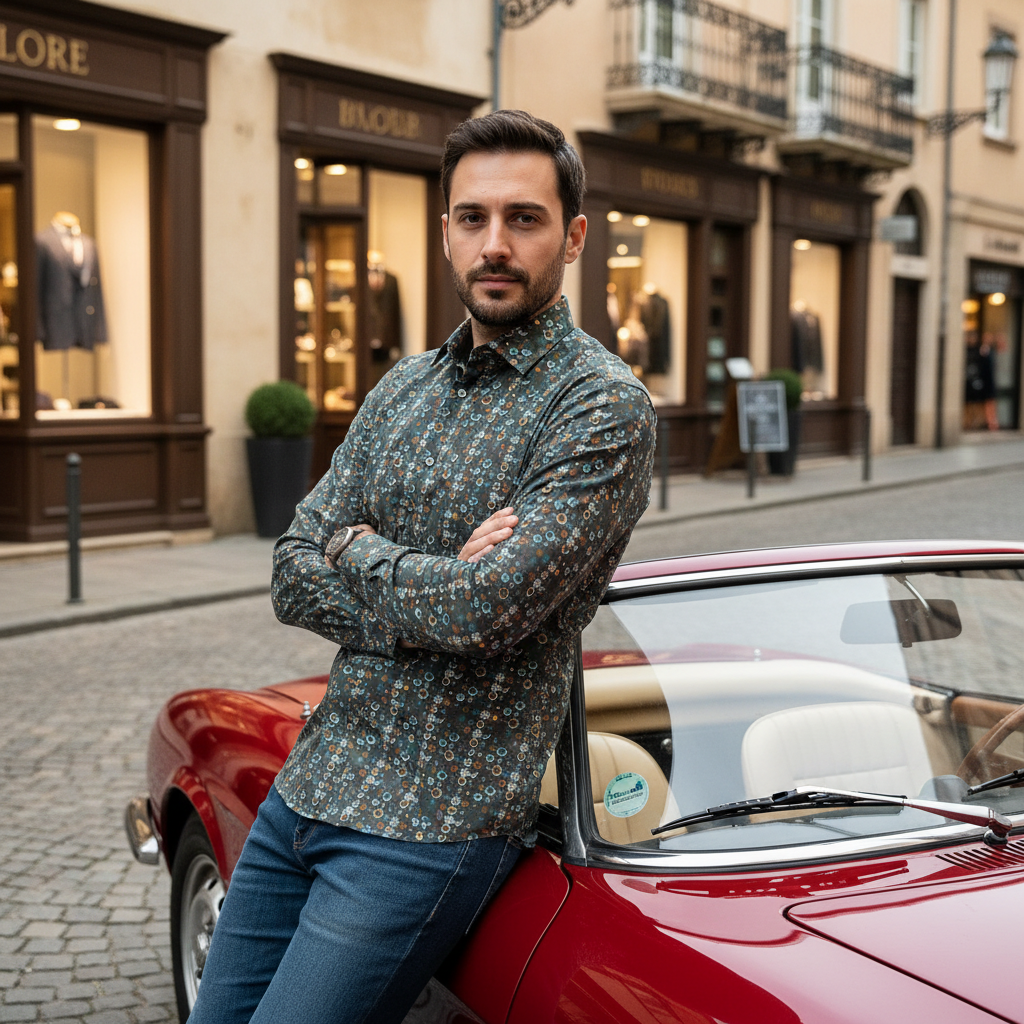 Rue pavée européenne