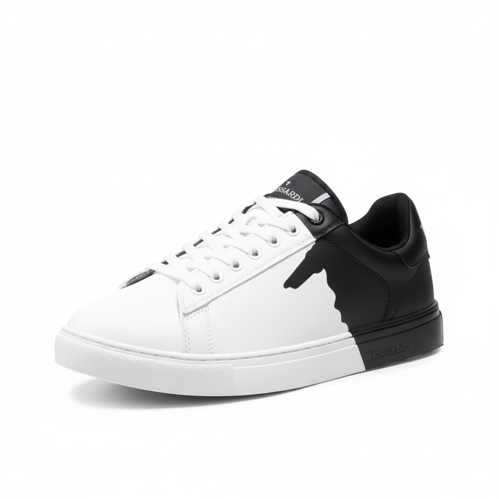 Sneakers trois-quarts carré