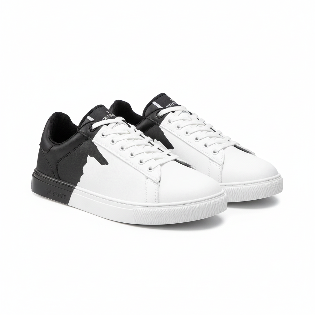 Sneakers Trussardi vue latérale carré