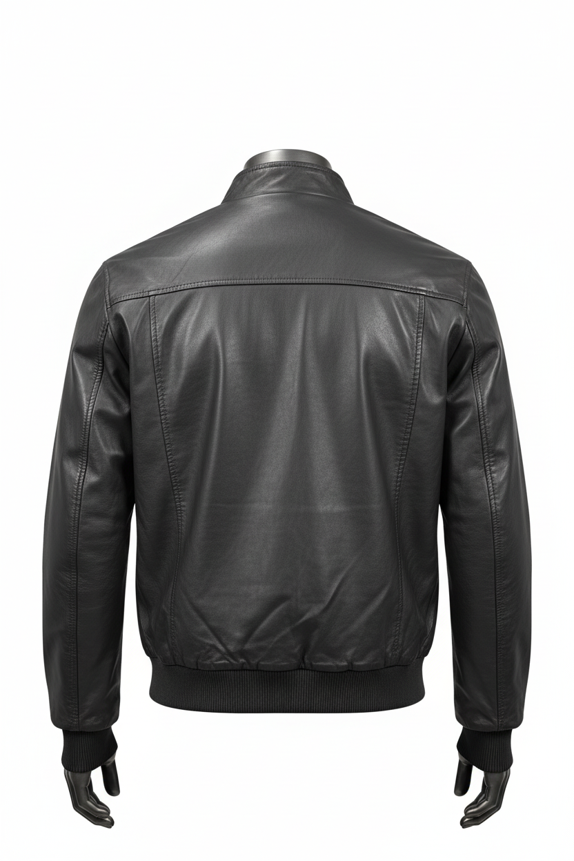 Vue arrière cuir premium